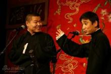 岳云鹏、史爱东在演出