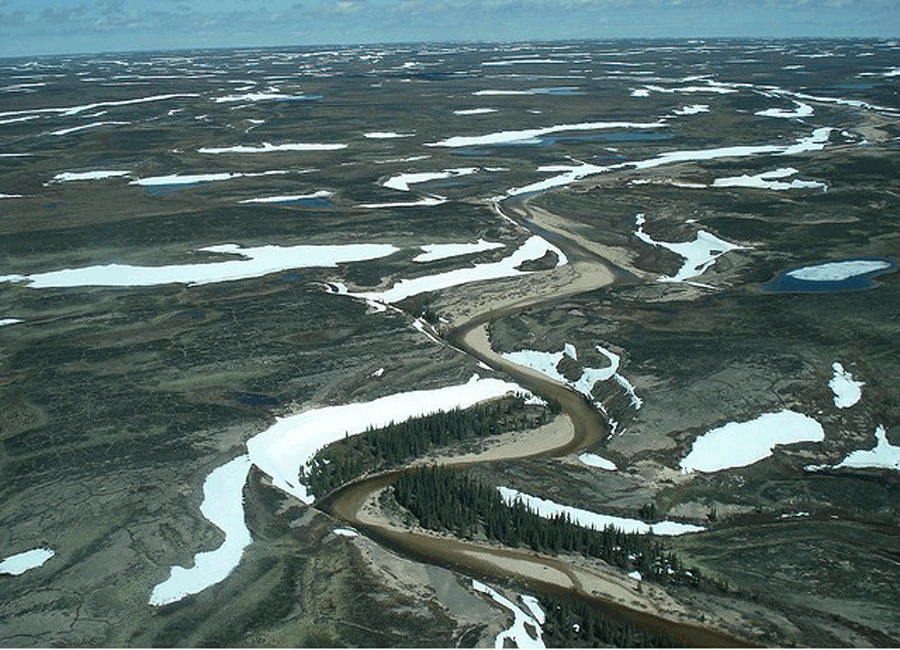  p>加拿大流经西北地区史密斯堡区东东部和纽纳武特(nunavut)地区基韦