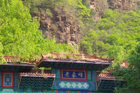 密林幽深,崖壁古城,菊花仙谷和千亩果园五大景观著称的老象山风景区地