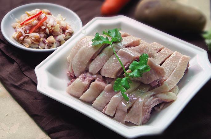 白斩鹅肉