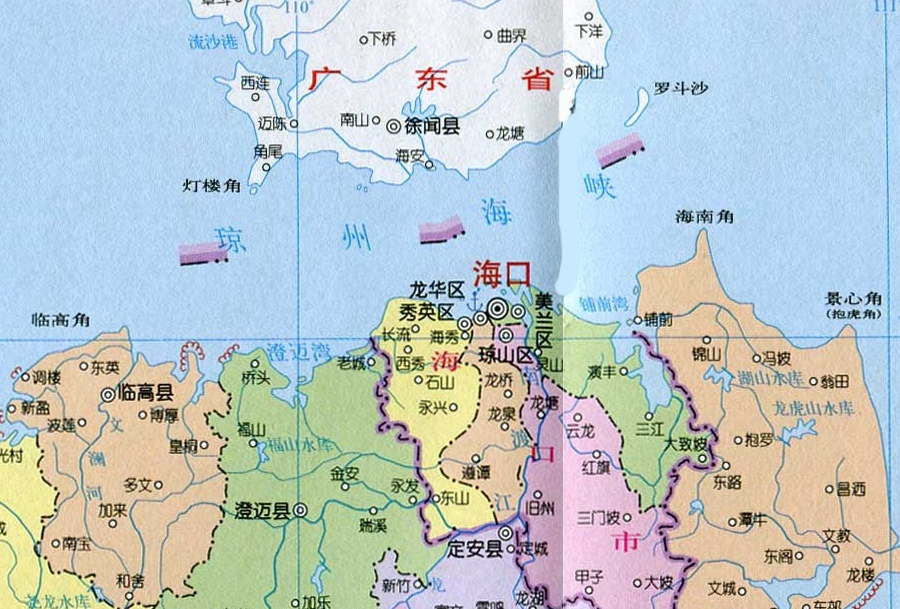 琼州海峡_百度百科