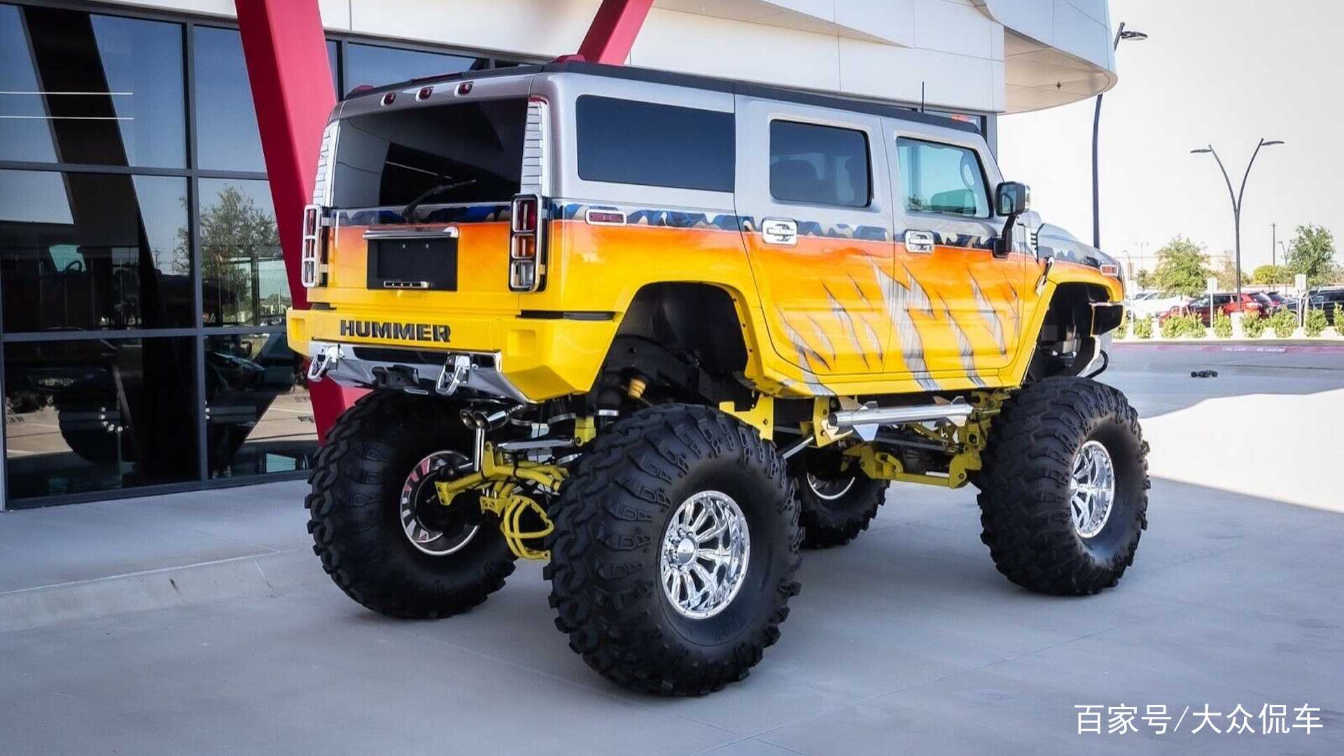 不普通的悍马，车迷开始竞拍这辆疯狂的悍马H2_百科TA说