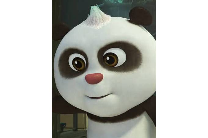 熊猫,是动画片《 a target="_blank" href="/item/熊猫和小鼹鼠