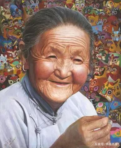 水彩画 林間小路 中国美術郭常信