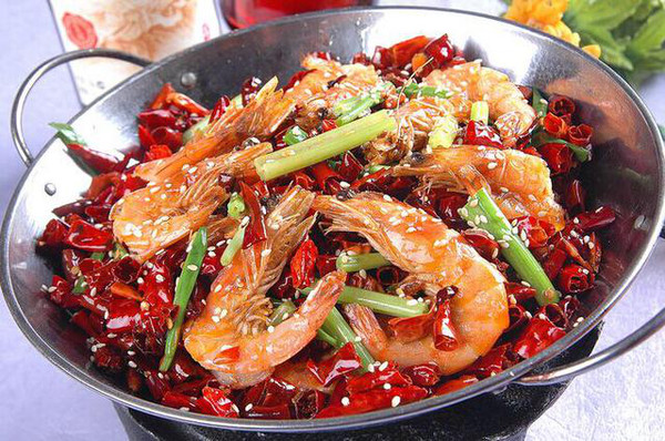 干锅麻辣虾