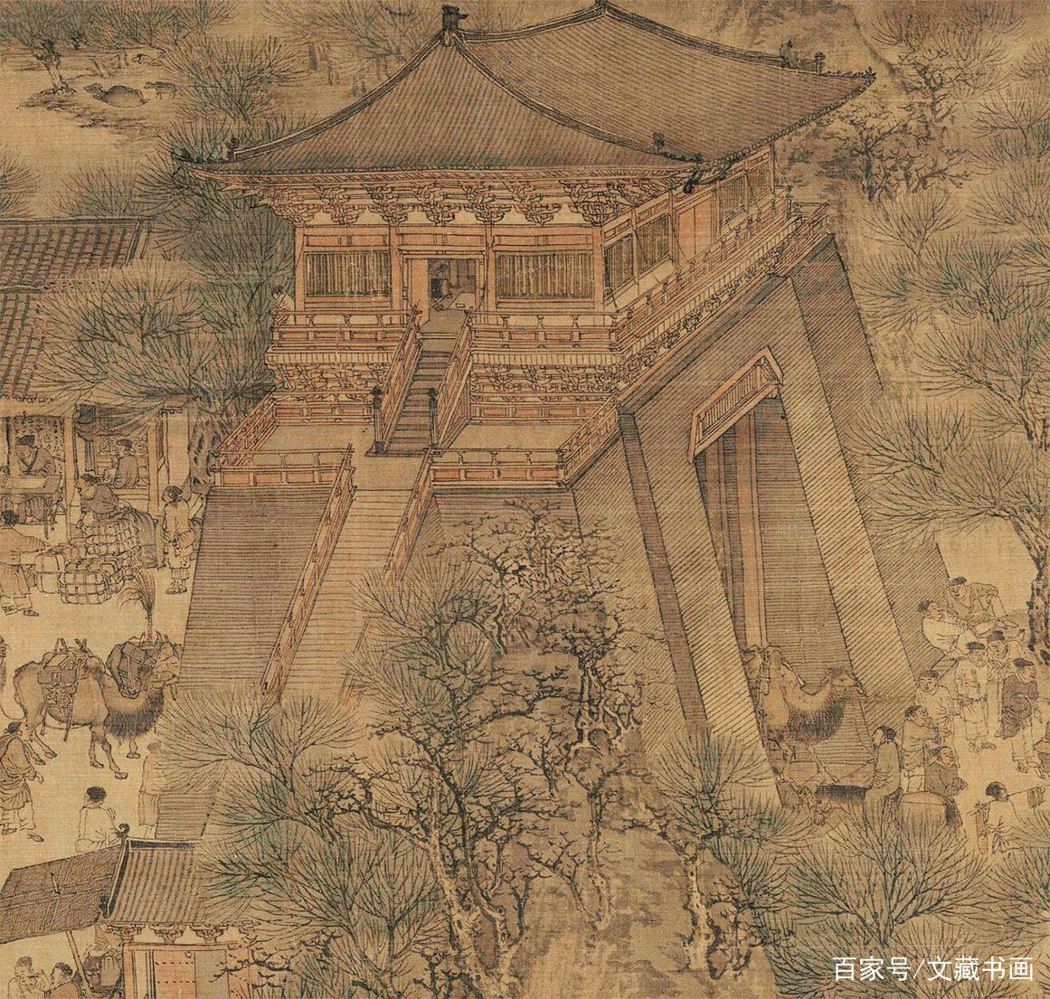 名画看风水：清明上河图的虹桥位置，原来蕴含关锁水财的风水布局