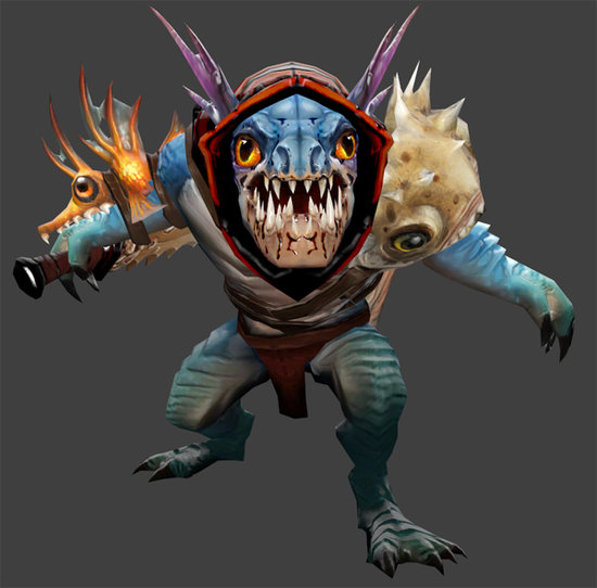 小鱼人)是多人实时对战游戏《 a target="_blank" href="/item/dota2"