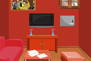 逃离大红色房间