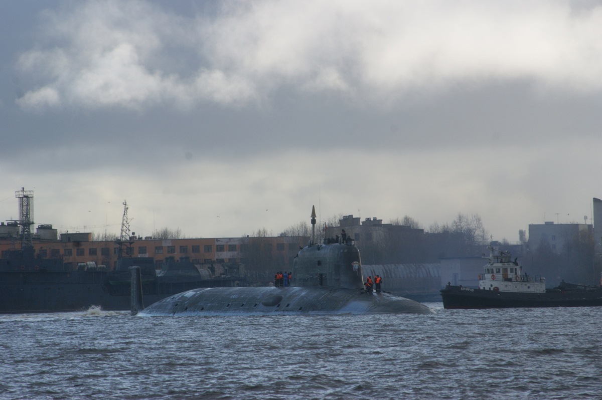 俄罗斯亚森级核潜艇