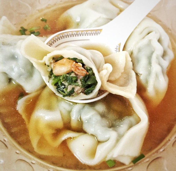 荠菜鲜虾馄饨