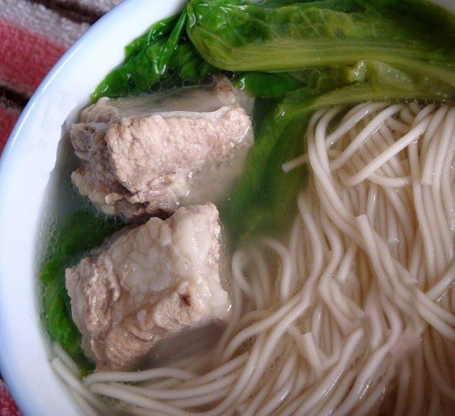 排骨汤面