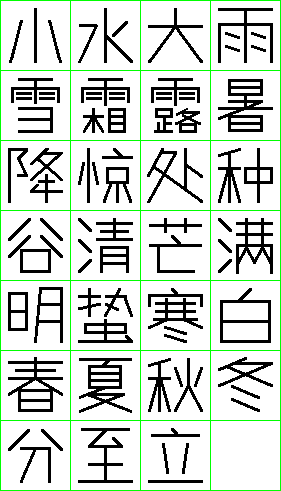 该字体应用性强,可以拉伸使用;没有弧线,线条富有节奏与灵气,灰度均匀