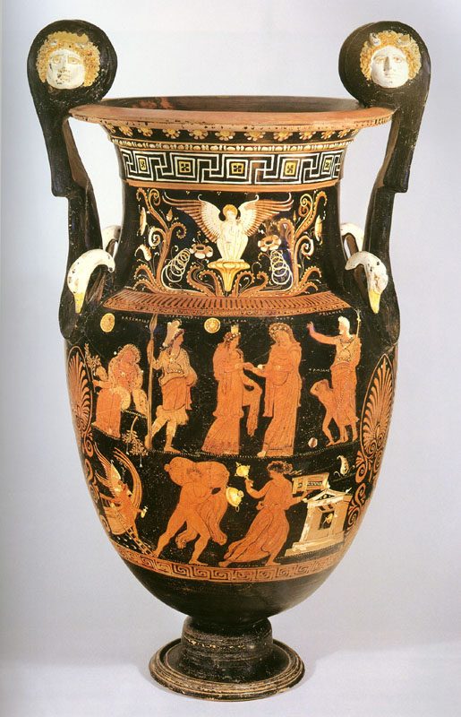 古希腊的黑绘双耳陶瓶,中国古代的双耳陶瓶,世界其他地方的双耳陶瓶