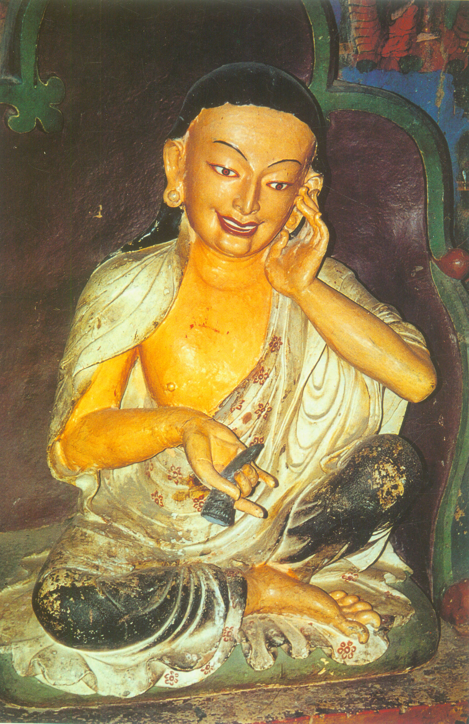  p>米拉日巴,藏传佛教噶举派第二代祖师,著名高僧,密宗修行大师. /p>