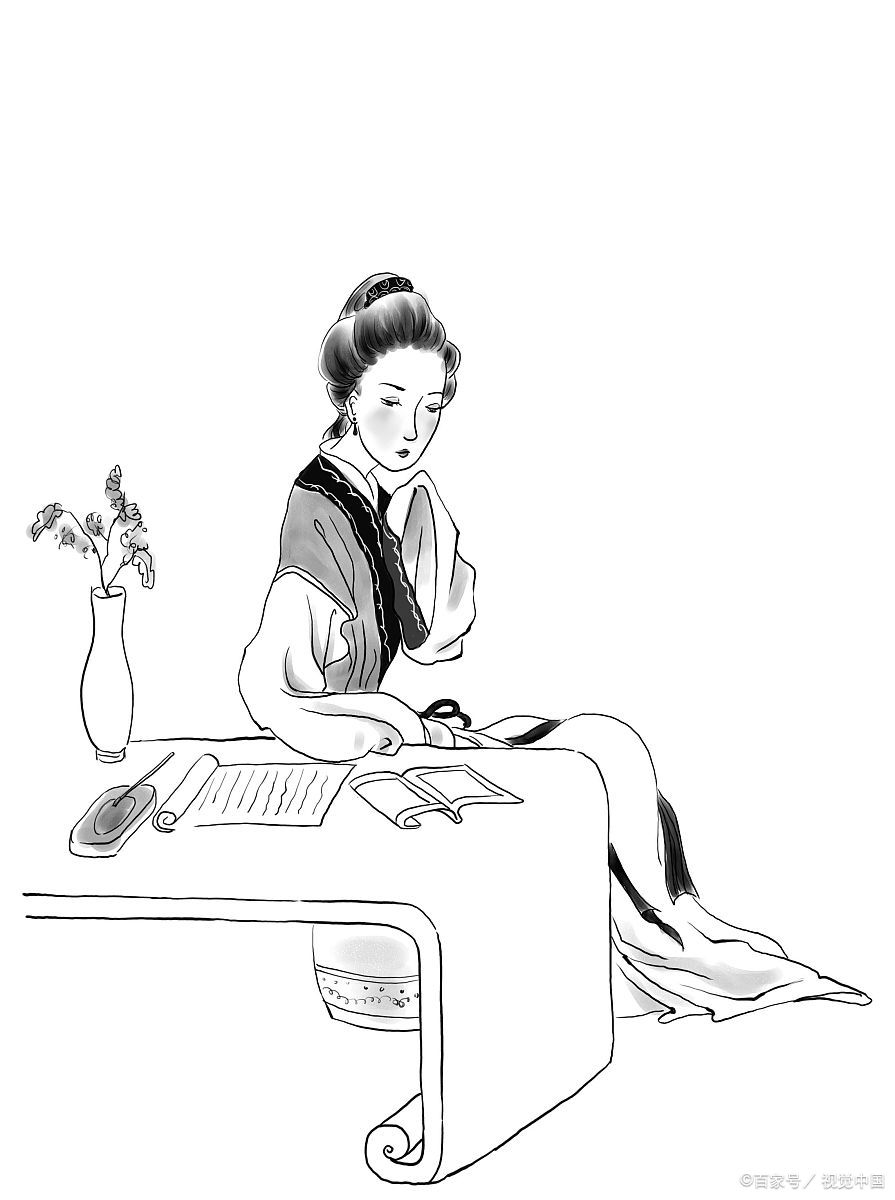 怎一个“愁”字了得？谁惹她愁？_百科TA说