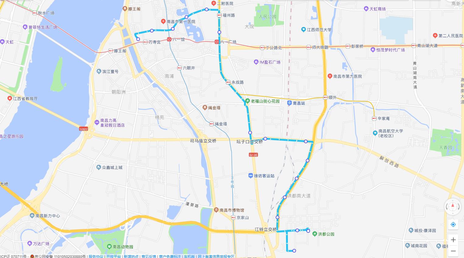 南昌公交205路