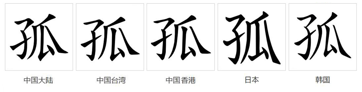 孤（汉语文字）_百度百科