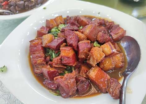 红烧肉成品