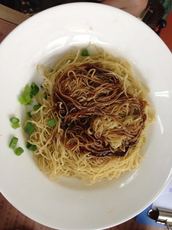 剩云吞蚝油捞面