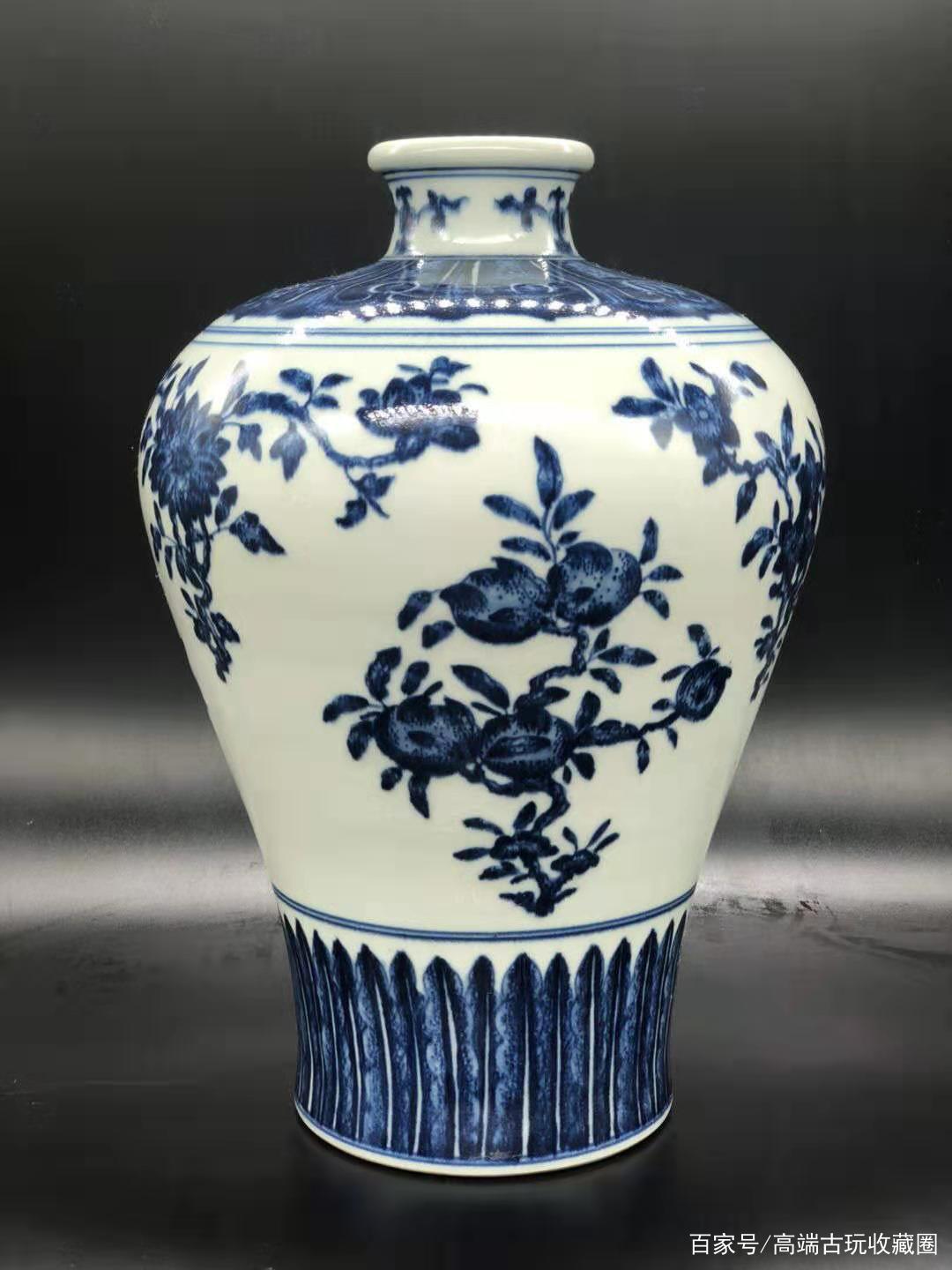 中国 青花 染付氷烈梅文瓶 M R4544 | www.voiceofslum.org