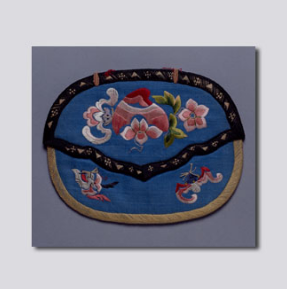 京绣福寿瓜瓞绵绵钱袋