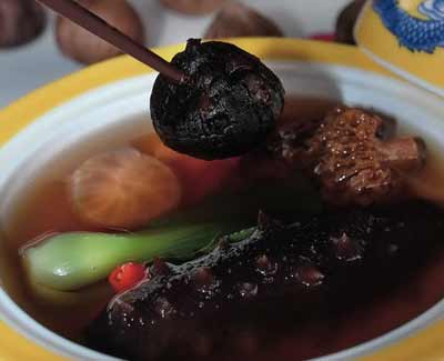 黑蒜养生汤