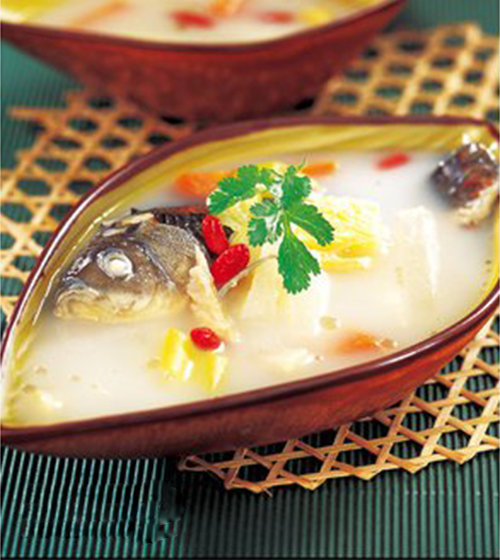 奶鱼汤