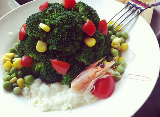 西兰花蛋白圣诞树