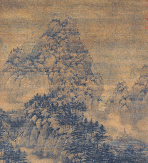 万壑松风图（五代巨然创作画作）_百度百科