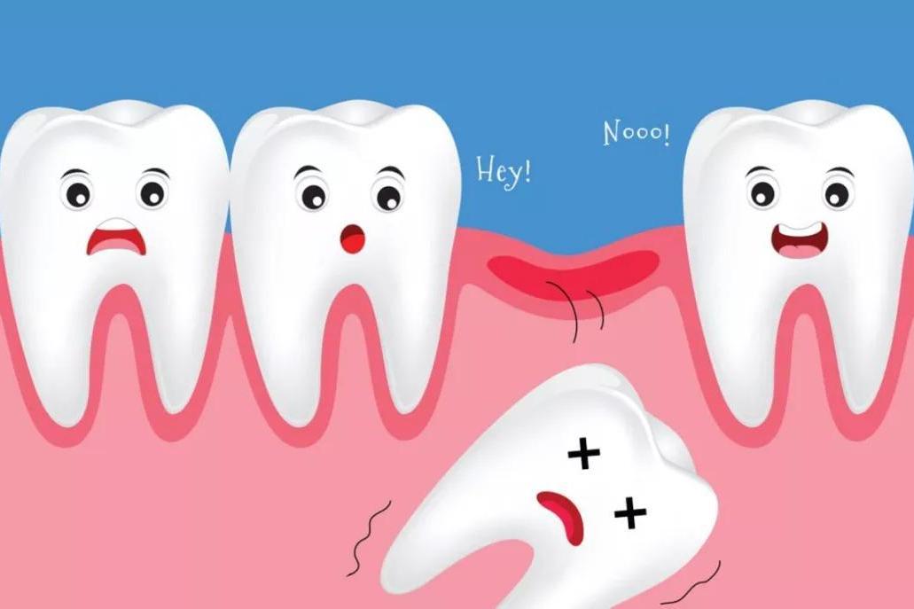 牙齿松动和脱落