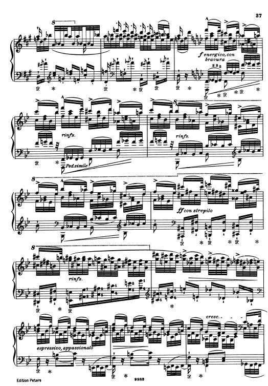  p>世界钢琴十大难曲是指世界上的钢琴曲有十首最复杂,难弹的曲子