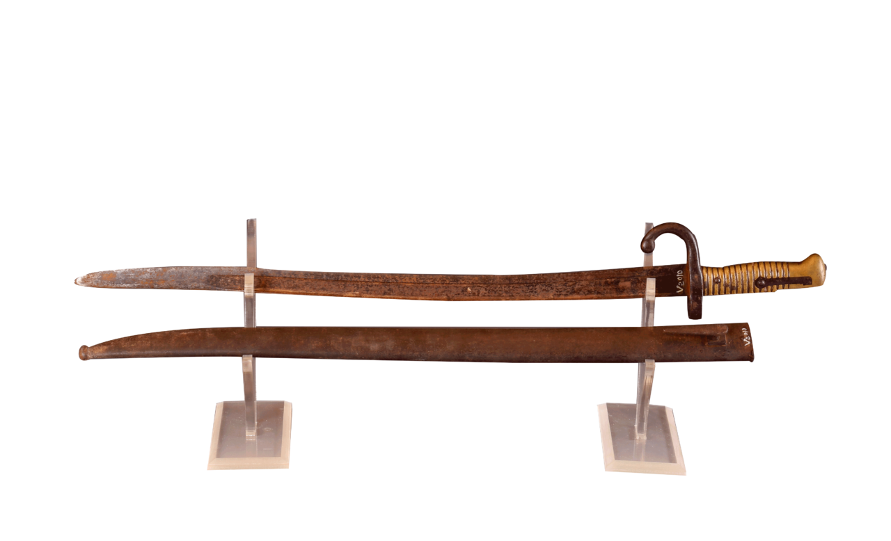 民国红军铜柄带鞘指挥刀