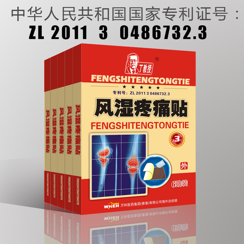 丁教授风湿骨病系列贴膏
