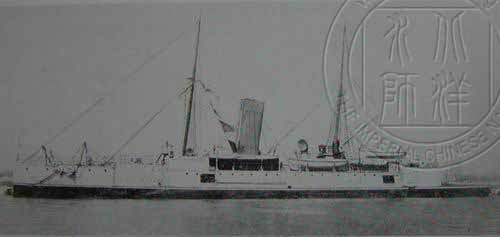  p>扬威号巡洋舰由英国阿姆斯特朗公司承造的军舰,1881年由邓世昌接舰