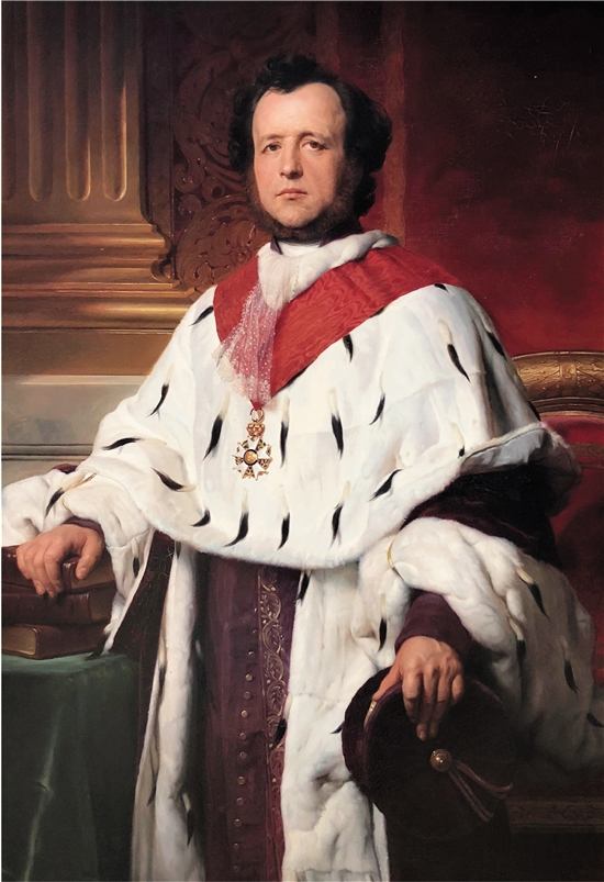 伯爵的肖像》是保罗·德拉罗什于1846年创作的肖像画,现收藏于法国