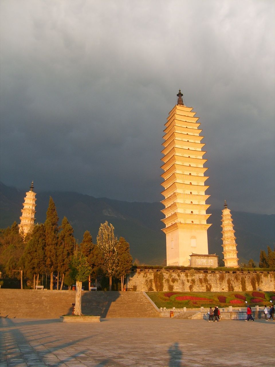 云南大理崇圣寺三塔