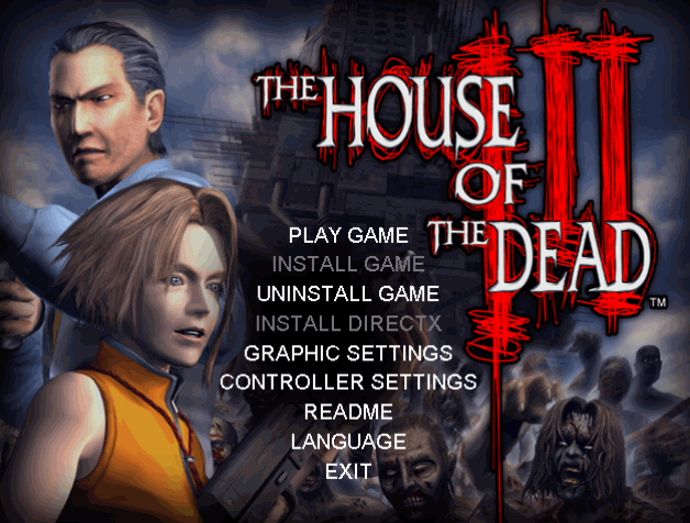 恐怖游戏经典名作《死亡之屋》三部曲的第三部《死亡之屋3》(house of