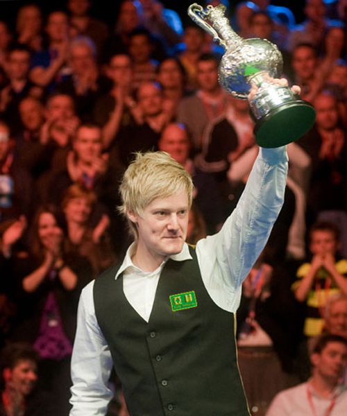  p>尼尔·罗伯逊,1982年2月11日出生于澳大利亚,澳大利亚职业斯诺克