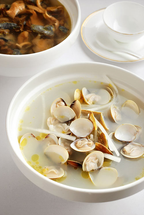 萝卜丝蛤蜊汤