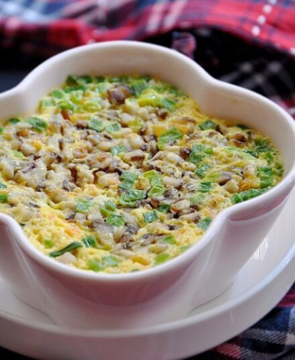 豆腐什锦鸡蛋羹