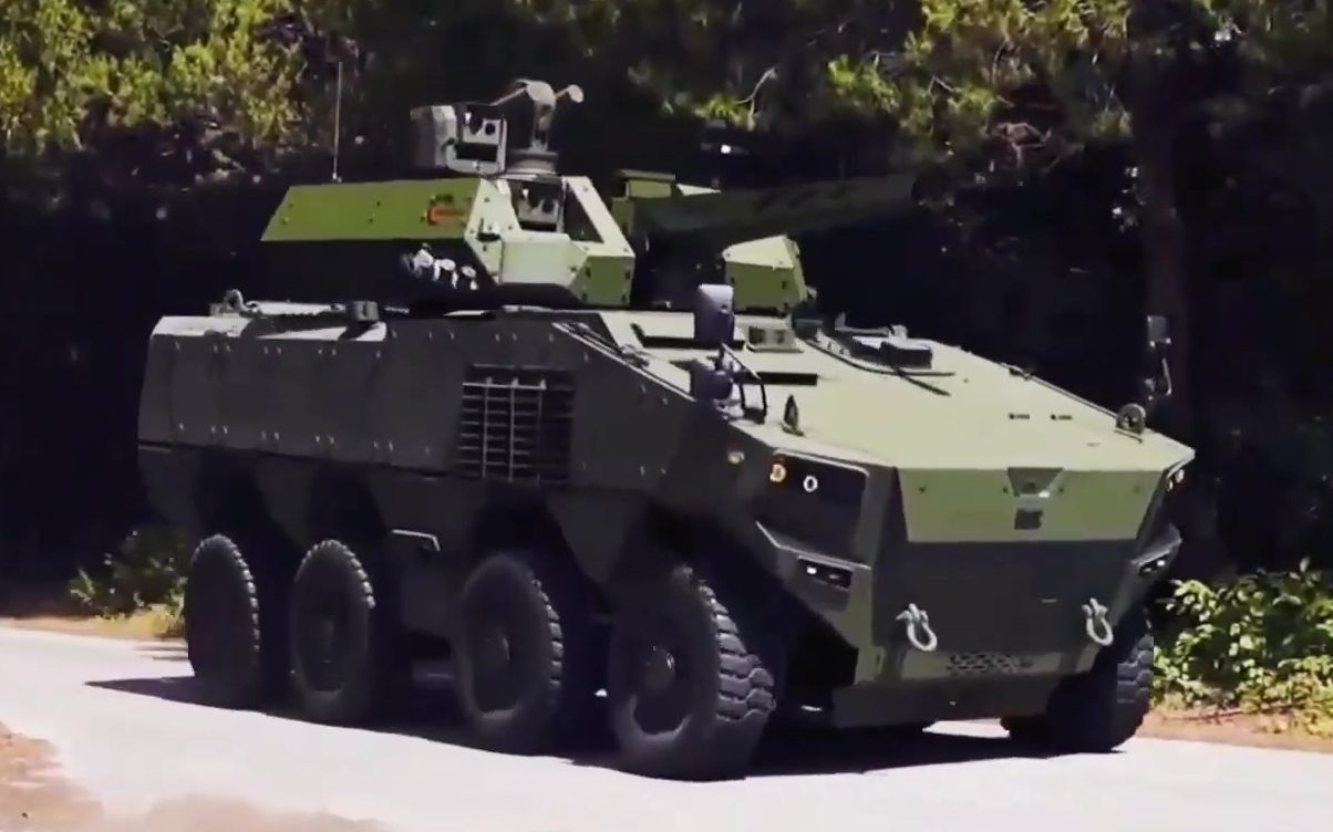 8x8步战车是奥地利的一款改进型步兵战车,在欧洲国家中拥有极高的<a