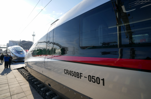 CR450BF动车组样车