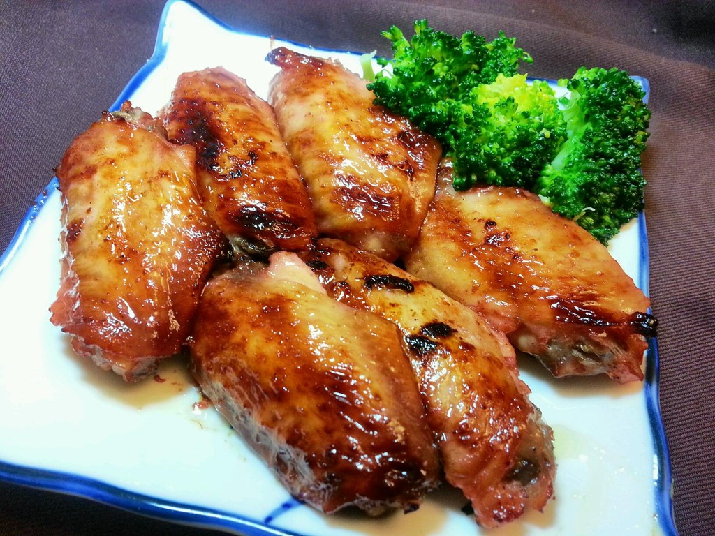 酱汁烤鸡翅