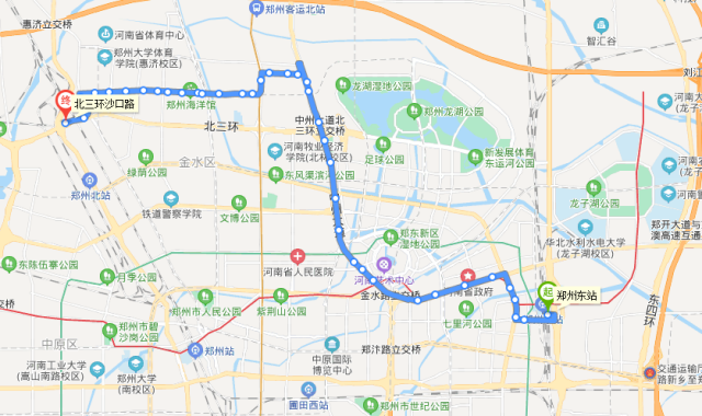 郑州公交b38路