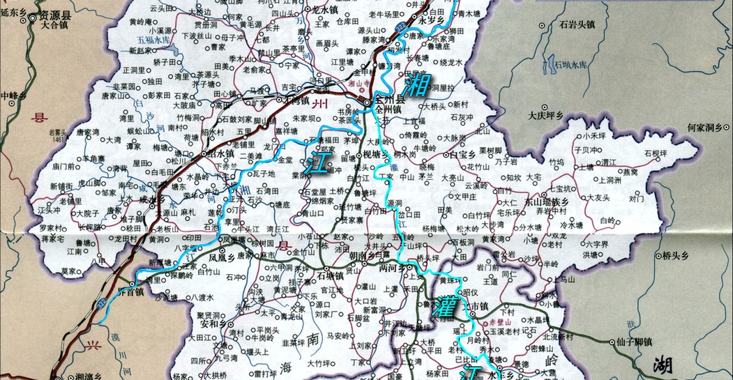 ">湘江 /a>的一级支流,流域大部在广西壮族自治区境内,发源于灌阳县 a