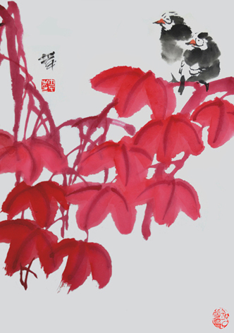 曾从事工艺美术设计工作,后在某石矿企业任美术教员.