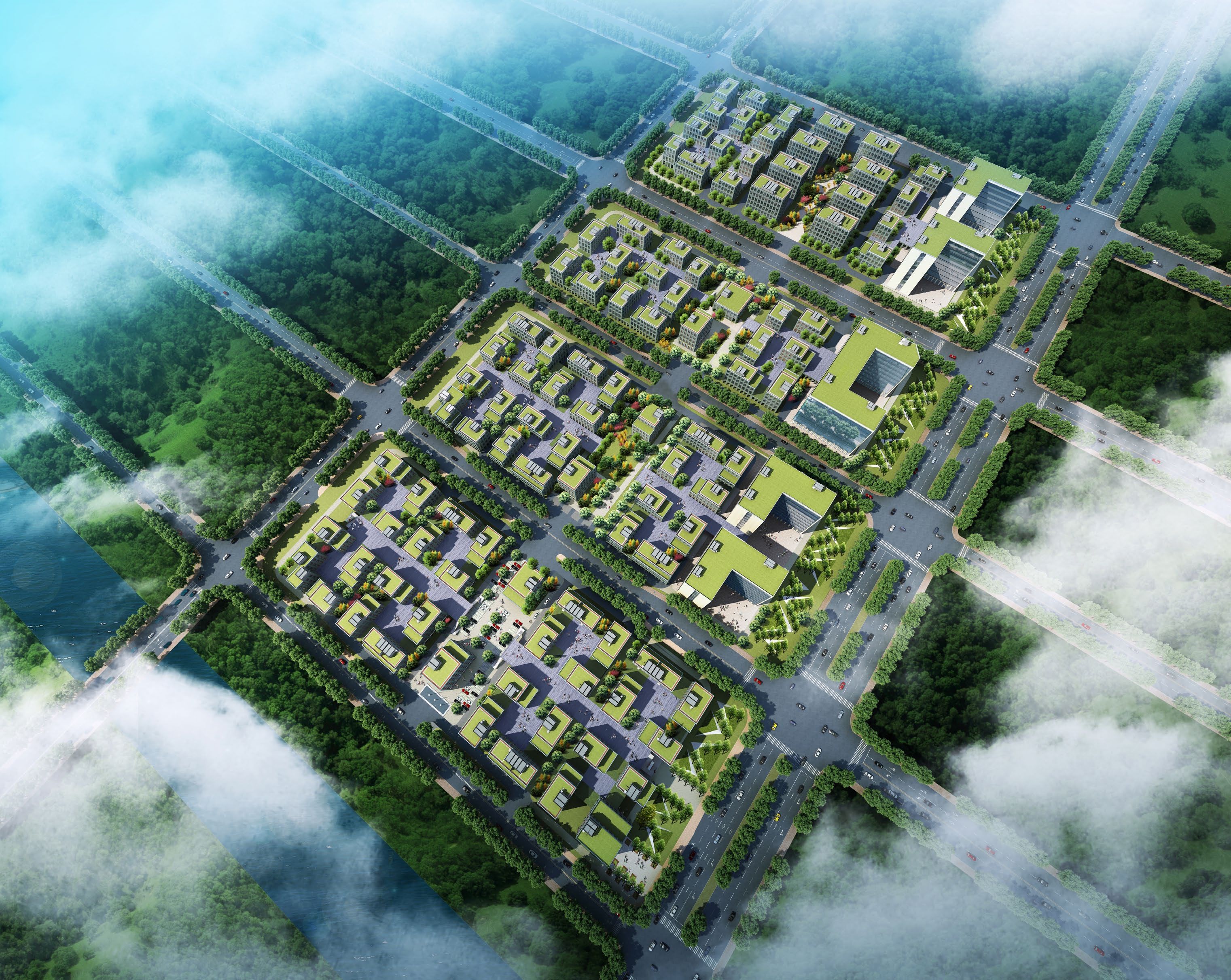 产业园位于五龙产业集聚区(河南省首批特色装备制造产业园区)核心区域