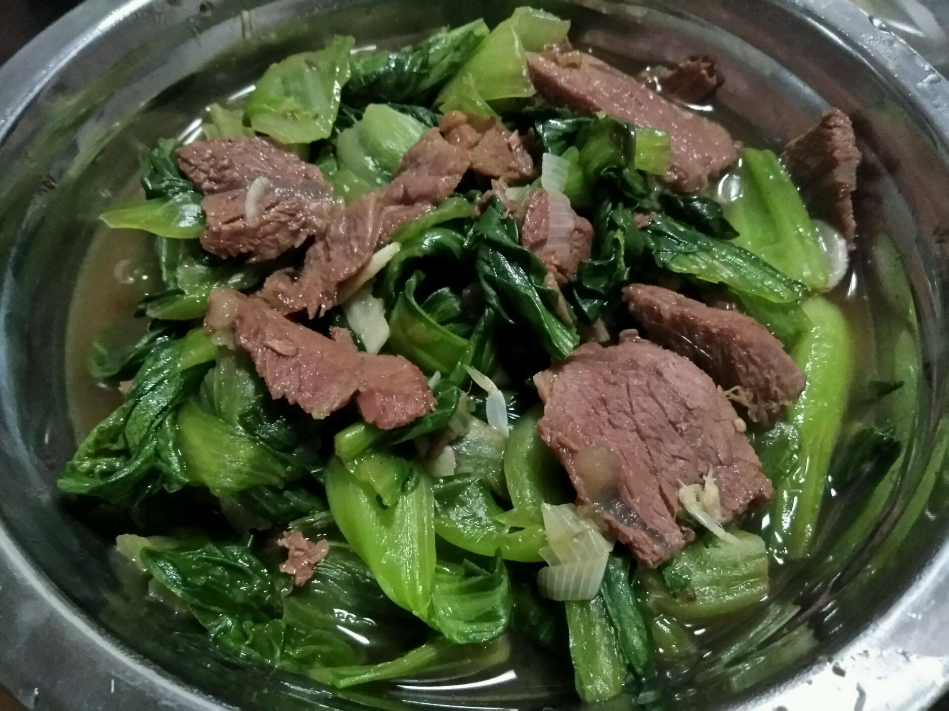 牛肉青菜