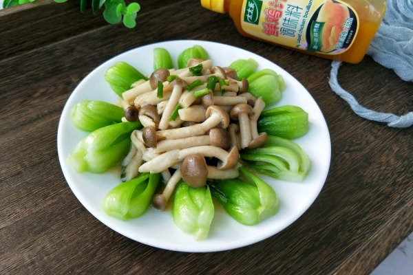 油菜蟹味菇