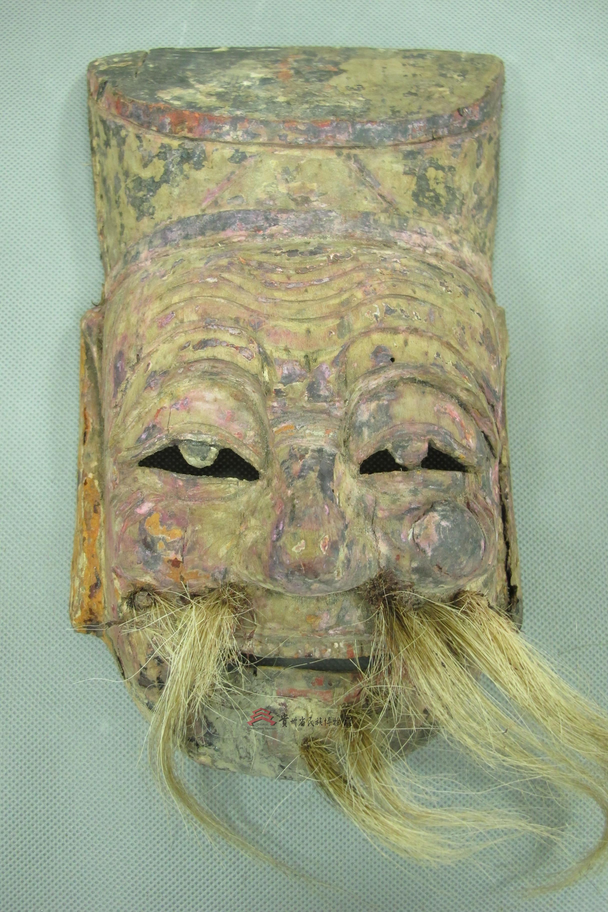 清代松桃傩面具梁山土地